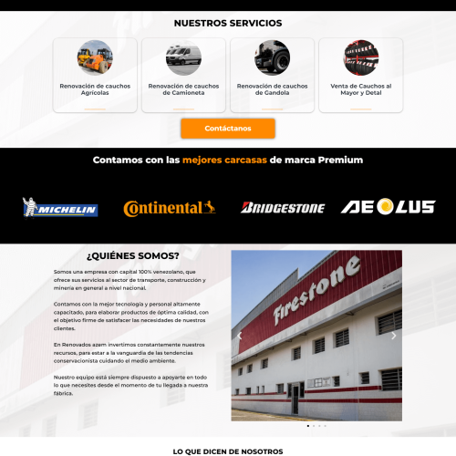 Landing page